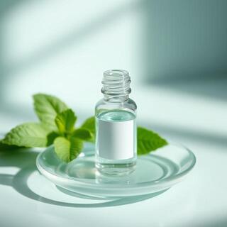 Hydrate vial with cool gel essence