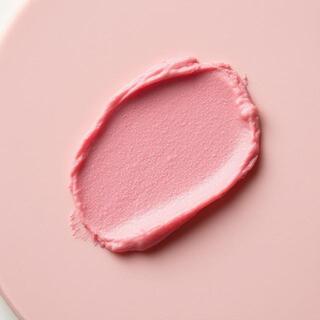 Matte cream swatch with soft-focus edges