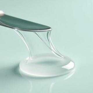 Stringy gel texture macro