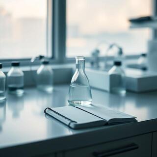 Bench in soft morning light