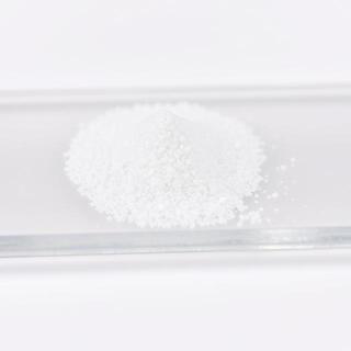 Niacinamide powder crystals close-up