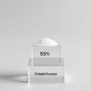 Niacinamide 5% bottle on soft background