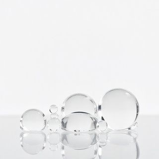 Macro photo of cooling gel texture